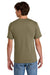 Port & Company PC43 Mens Short Sleeve Crewneck T-Shirt Coyote Brown Model Back