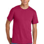 Port & Company Mens Short Sleeve Crewneck T-Shirt - Flush Pink