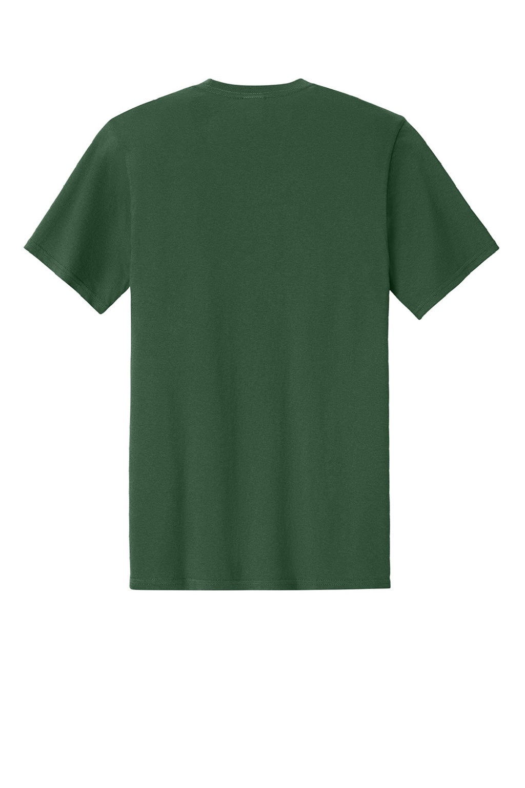Port & Company PC43 Mens Short Sleeve Crewneck T-Shirt Forest Green Flat Back
