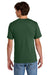 Port & Company PC43 Mens Short Sleeve Crewneck T-Shirt Forest Green Model Back