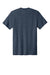 Port & Company PC43 Mens Short Sleeve Crewneck T-Shirt Heather Navy Blue Flat Back