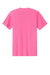 Port & Company PC43 Mens Short Sleeve Crewneck T-Shirt Neon Pink Flat Back