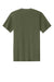 Port & Company PC43 Mens Short Sleeve Crewneck T-Shirt Olive Drab Green Flat Back