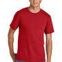 Port & Company Mens Short Sleeve Crewneck T-Shirt - Red