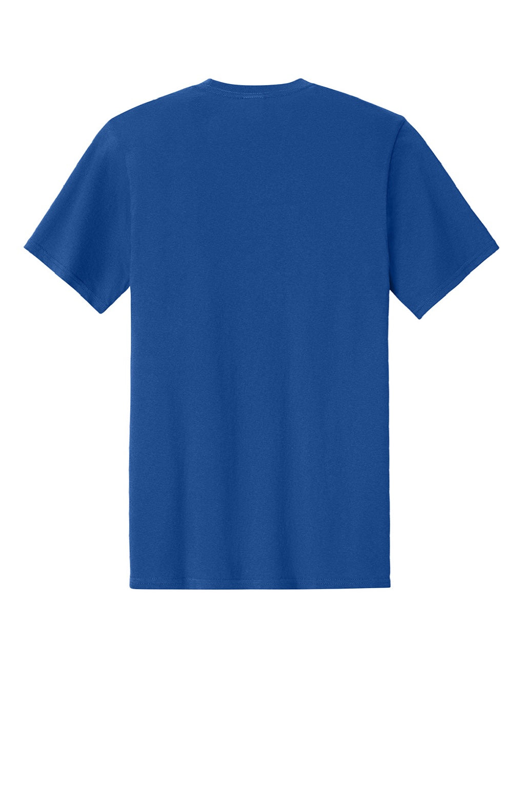 Port & Company PC43 Mens Short Sleeve Crewneck T-Shirt True Royal Blue Flat Back