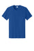 Port & Company PC43 Mens Short Sleeve Crewneck T-Shirt True Royal Blue Flat Front