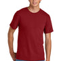 Port & Company Mens Short Sleeve Crewneck T-Shirt - Vintage Red