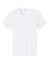 Port & Company PC43 Mens Short Sleeve Crewneck T-Shirt White Flat Front