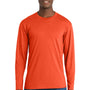 Port & Company Mens Fan Favorite Long Sleeve Crewneck T-Shirt - Orange