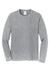 Port & Company PC450LS Mens Fan Favorite Long Sleeve Crewneck T-Shirt Heather Grey Flat Front