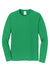 Port & Company PC450LS Mens Fan Favorite Long Sleeve Crewneck T-Shirt Athletic Kelly Green Flat Front