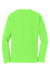 Port & Company PC450LS Mens Fan Favorite Long Sleeve Crewneck T-Shirt Flash Green Flat Back