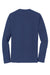 Port & Company PC450LS Mens Fan Favorite Long Sleeve Crewneck T-Shirt Team Navy Blue Flat Back