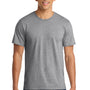 Port & Company Mens Fan Favorite Short Sleeve Crewneck T-Shirt - Heather Grey