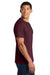 Port & Company PC450 Mens Fan Favorite Short Sleeve Crewneck T-Shirt Athletic Maroon Model Side