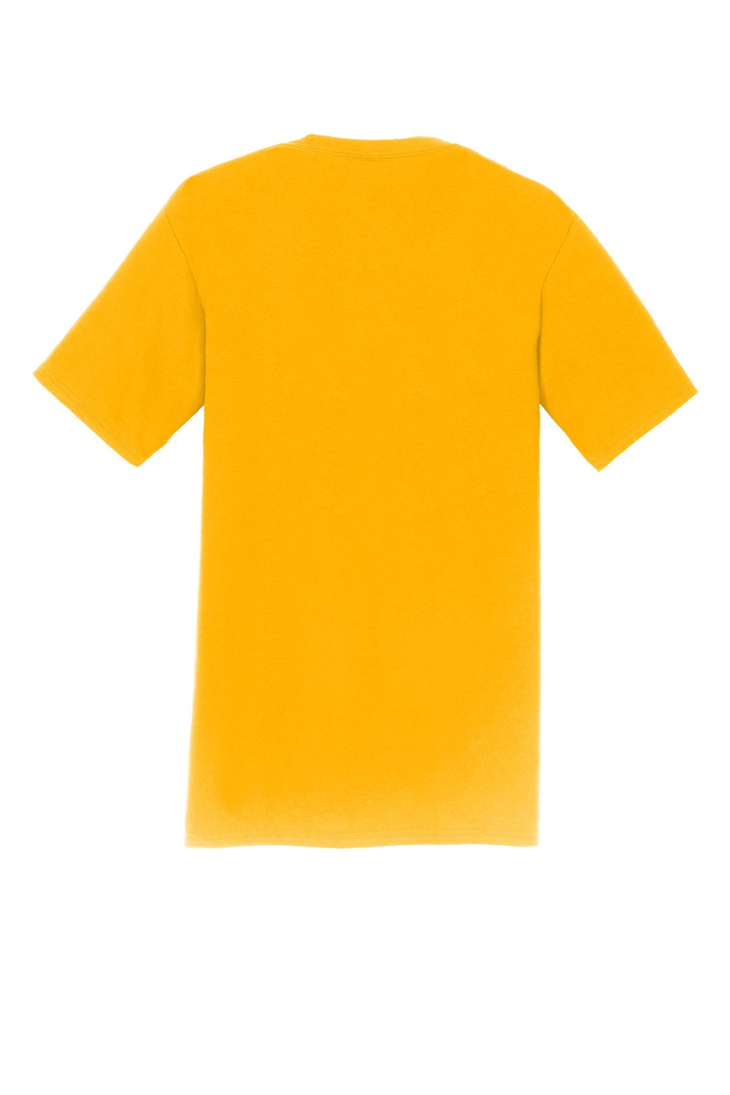 Port & Company PC450 Mens Fan Favorite Short Sleeve Crewneck T-Shirt Bright Gold Flat Back