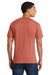 Port & Company PC450 Mens Fan Favorite Short Sleeve Crewneck T-Shirt Coral Model Back