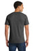 Port & Company PC450 Mens Fan Favorite Short Sleeve Crewneck T-Shirt Heather Dark Grey Model Back