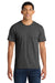 Port & Company PC450 Mens Fan Favorite Short Sleeve Crewneck T-Shirt Heather Dark Grey Model Front
