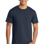 Port & Company Mens Fan Favorite Short Sleeve Crewneck T-Shirt - Deep Navy Blue