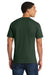 Port & Company PC450 Mens Fan Favorite Short Sleeve Crewneck T-Shirt Forest Green Model Back