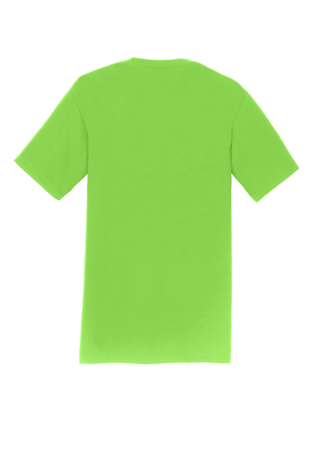Port & Company PC450 Mens Fan Favorite Short Sleeve Crewneck T-Shirt Flash Green Flat Back