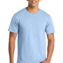 Port & Company Mens Fan Favorite Short Sleeve Crewneck T-Shirt - Light Blue