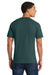 Port & Company PC450 Mens Fan Favorite Short Sleeve Crewneck T-Shirt Marine Green Model Back