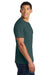 Port & Company PC450 Mens Fan Favorite Short Sleeve Crewneck T-Shirt Marine Green Model Side