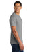 Port & Company PC450 Mens Fan Favorite Short Sleeve Crewneck T-Shirt Medium Grey Model Side