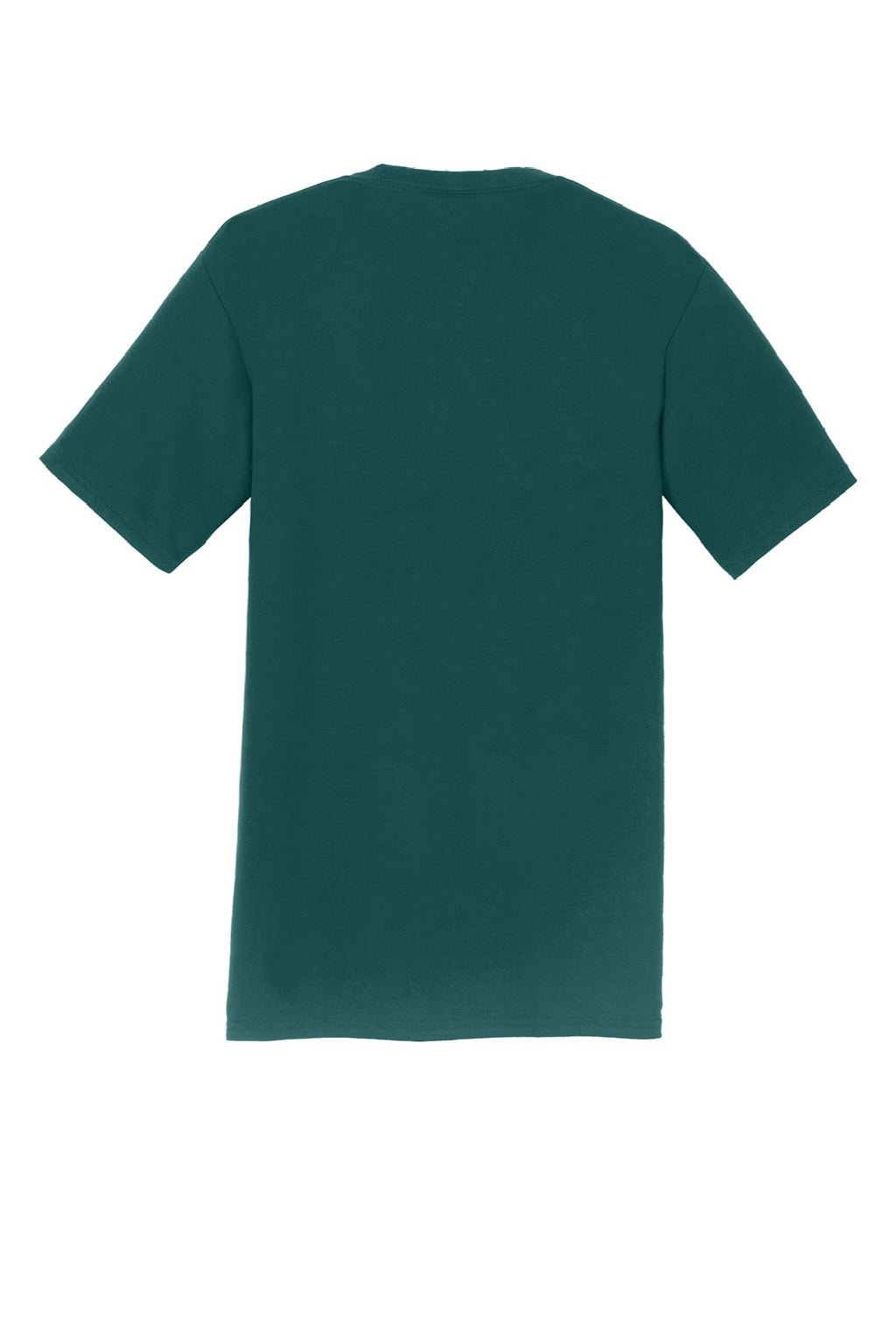 Port & Company PC450 Mens Fan Favorite Short Sleeve Crewneck T-Shirt Marine Green Flat Back