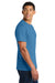 Port & Company PC450 Mens Fan Favorite Short Sleeve Crewneck T-Shirt Sapphire Blue Model Side