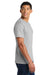 Port & Company PC450 Mens Fan Favorite Short Sleeve Crewneck T-Shirt Silver Grey Model Side