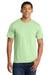 Port & Company PC450 Mens Fan Favorite Short Sleeve Crewneck T-Shirt Spearmint Green Model Front