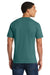 Port & Company PC450 Mens Fan Favorite Short Sleeve Crewneck T-Shirt Team Teal Green Model Back
