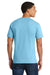 Port & Company PC450 Mens Fan Favorite Short Sleeve Crewneck T-Shirt Tidal Wave Blue Model Back