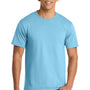 Port & Company Mens Fan Favorite Short Sleeve Crewneck T-Shirt - Tidal Wave Blue