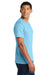 Port & Company PC450 Mens Fan Favorite Short Sleeve Crewneck T-Shirt Tidal Wave Blue Model Side