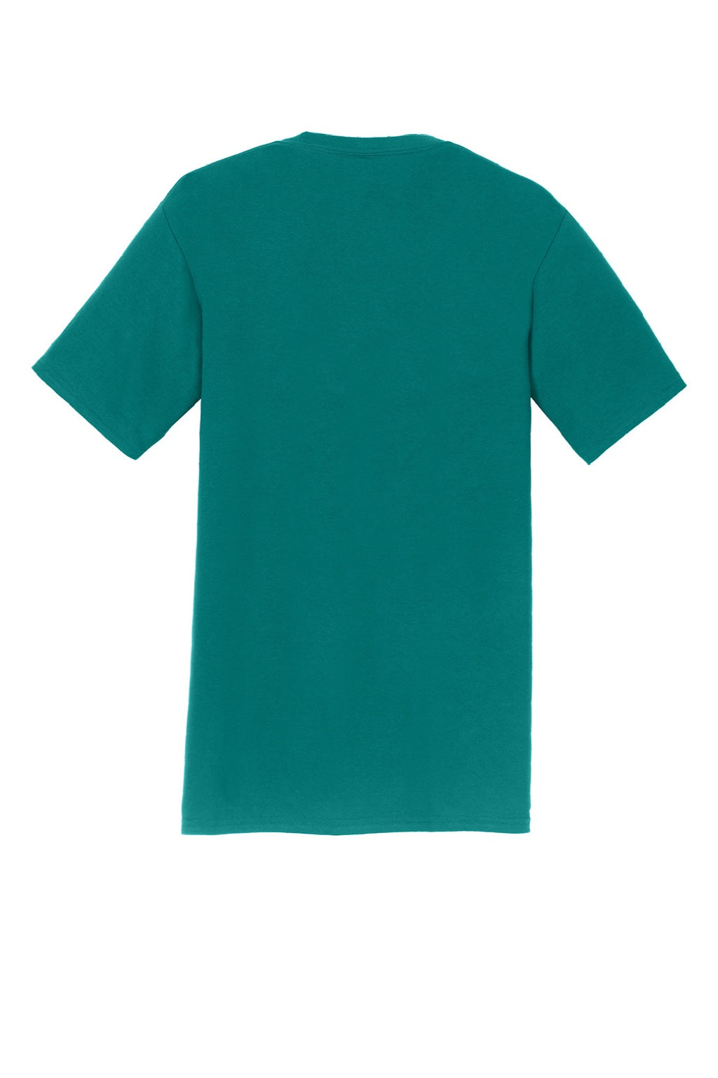 Port & Company PC450 Mens Fan Favorite Short Sleeve Crewneck T-Shirt Team Teal Green Flat Back