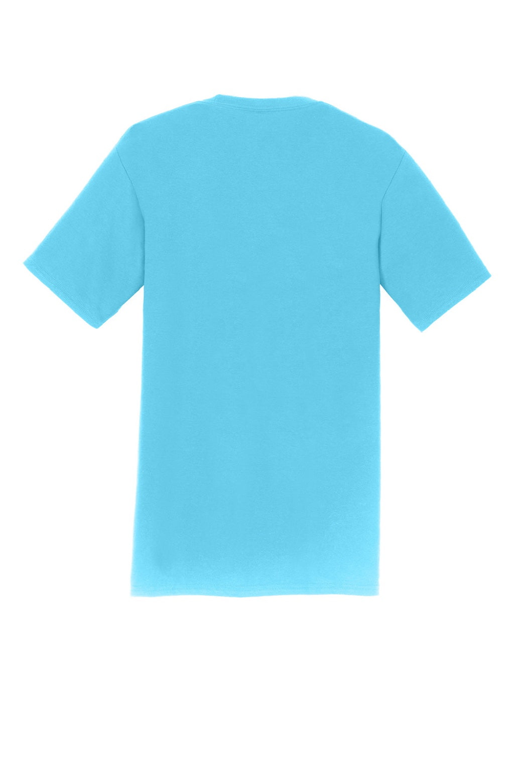 Port & Company PC450 Mens Fan Favorite Short Sleeve Crewneck T-Shirt Tidal Wave Blue Flat Back