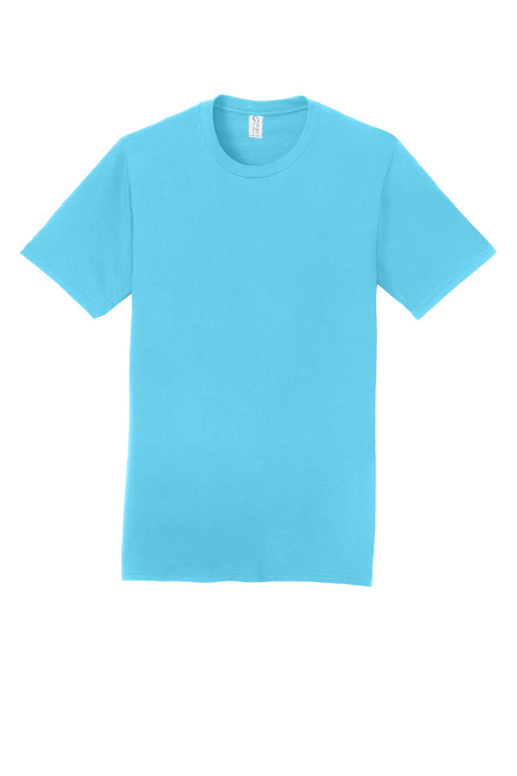 Port & Company PC450 Mens Fan Favorite Short Sleeve Crewneck T-Shirt Tidal Wave Blue Flat Front