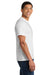 Port & Company PC450 Mens Fan Favorite Short Sleeve Crewneck T-Shirt White Model Side