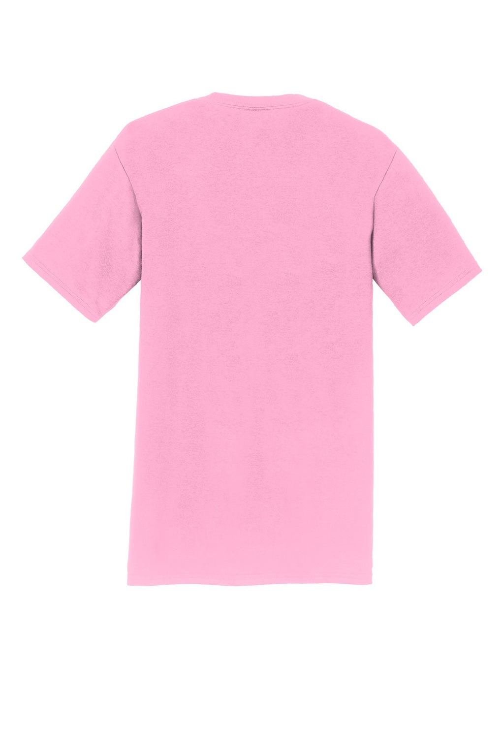 Port & Company PC450 Mens Fan Favorite Short Sleeve Crewneck T-Shirt Candy Pink Flat Back