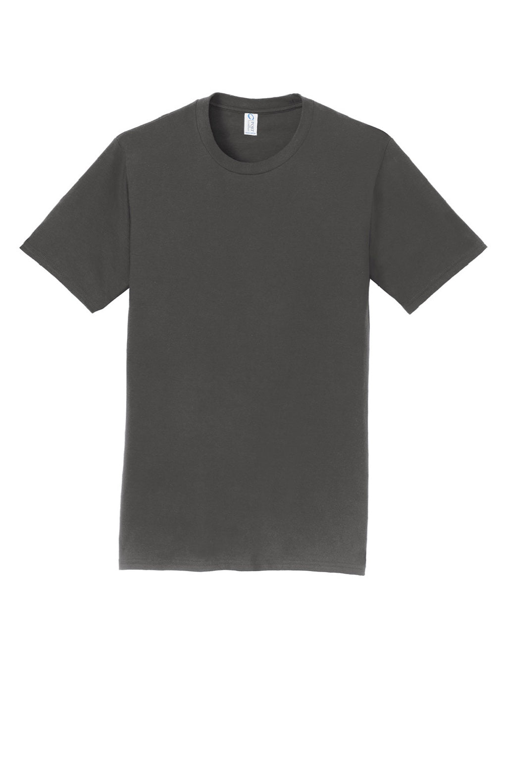 Port & Company PC450 Mens Fan Favorite Short Sleeve Crewneck T-Shirt Charcoal Grey Flat Front
