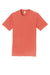 Port & Company PC450 Mens Fan Favorite Short Sleeve Crewneck T-Shirt Coral Flat Front