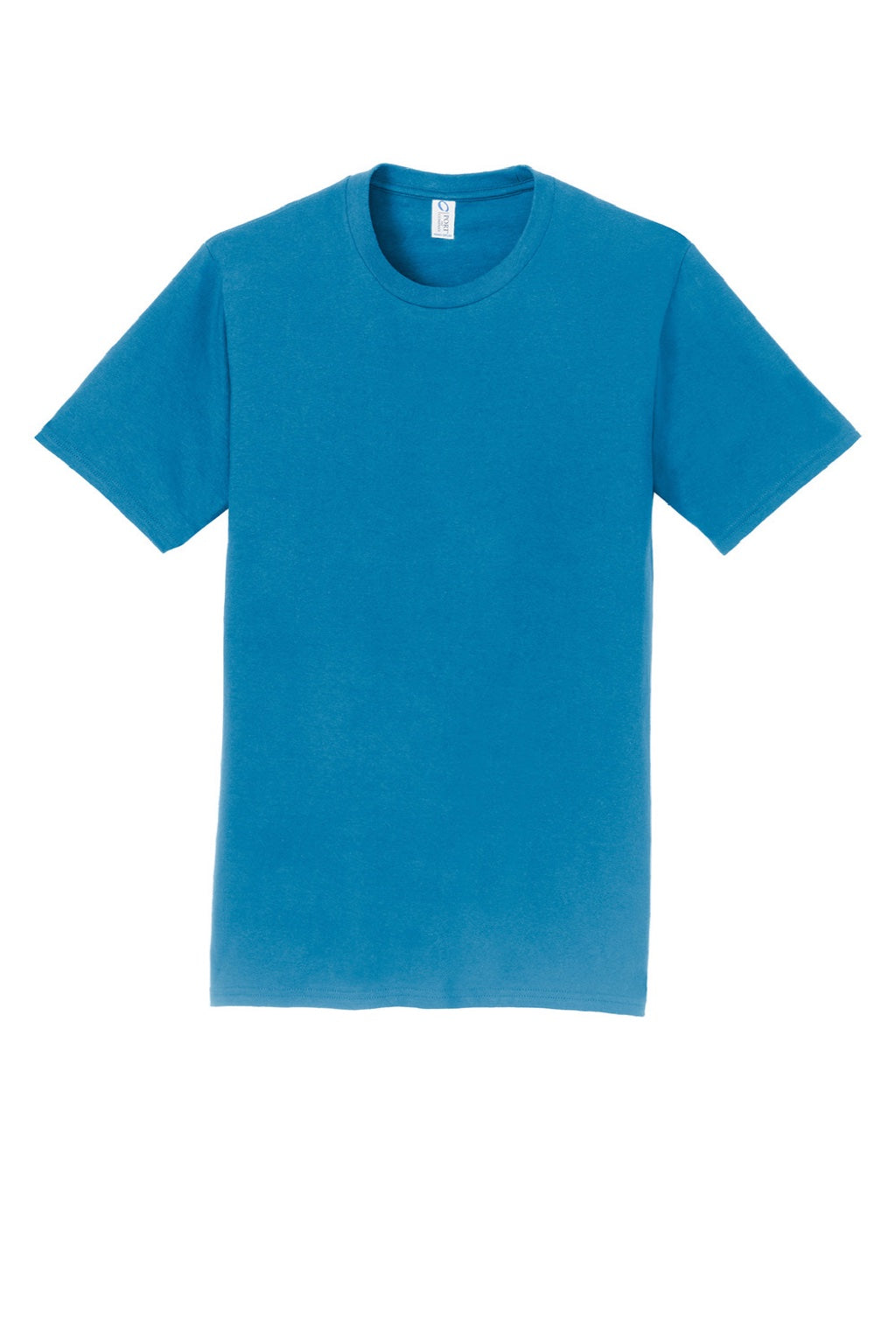 Port & Company PC450 Mens Fan Favorite Short Sleeve Crewneck T-Shirt Sapphire Blue Flat Front