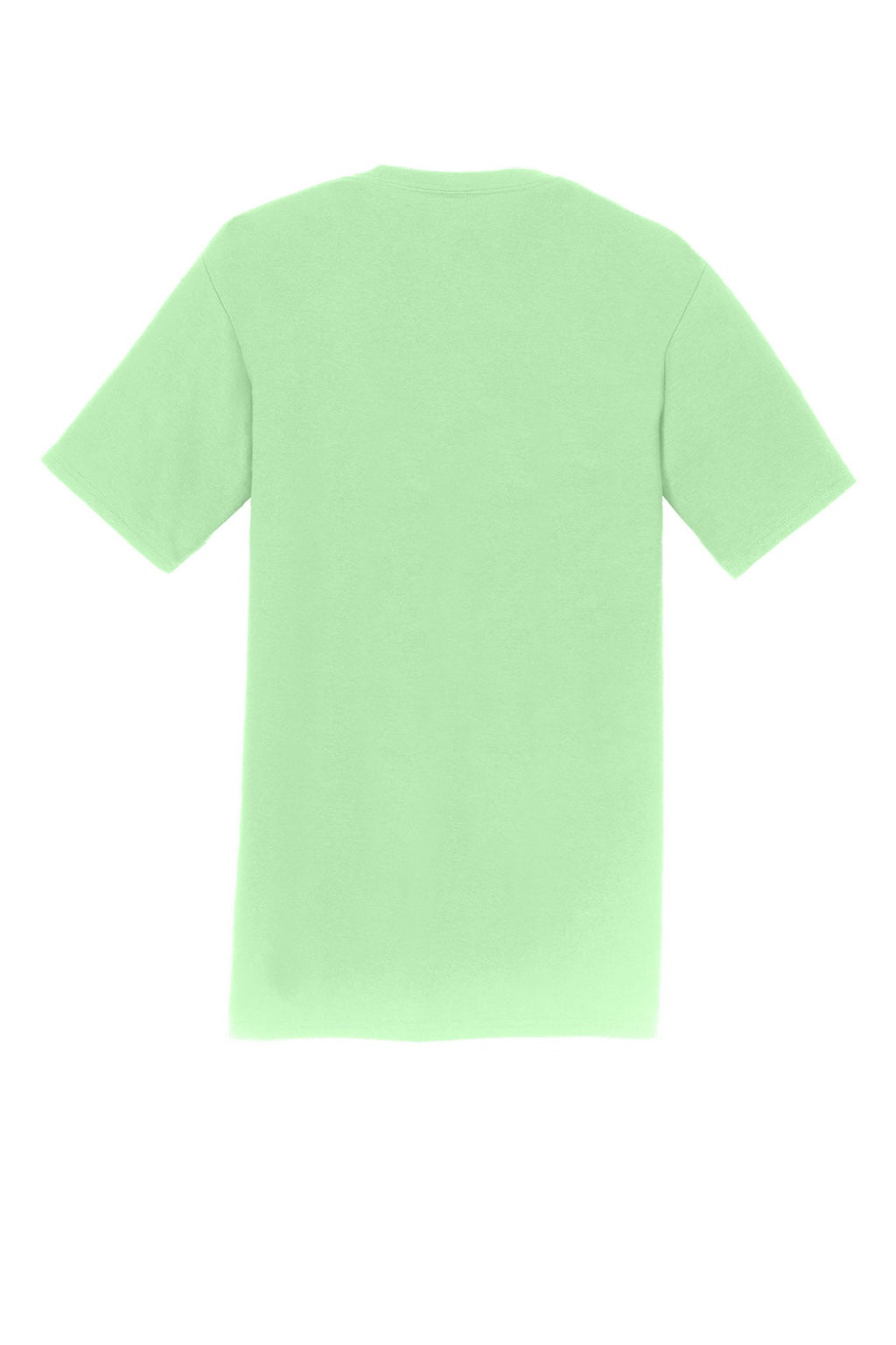 Port & Company PC450 Mens Fan Favorite Short Sleeve Crewneck T-Shirt Spearmint Green Flat Back