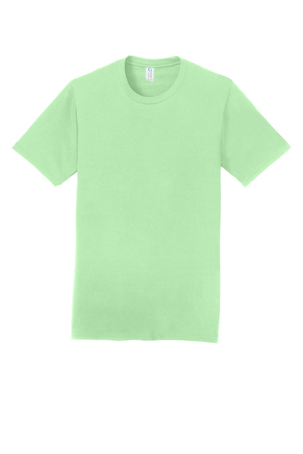 Port & Company PC450 Mens Fan Favorite Short Sleeve Crewneck T-Shirt Spearmint Green Flat Front