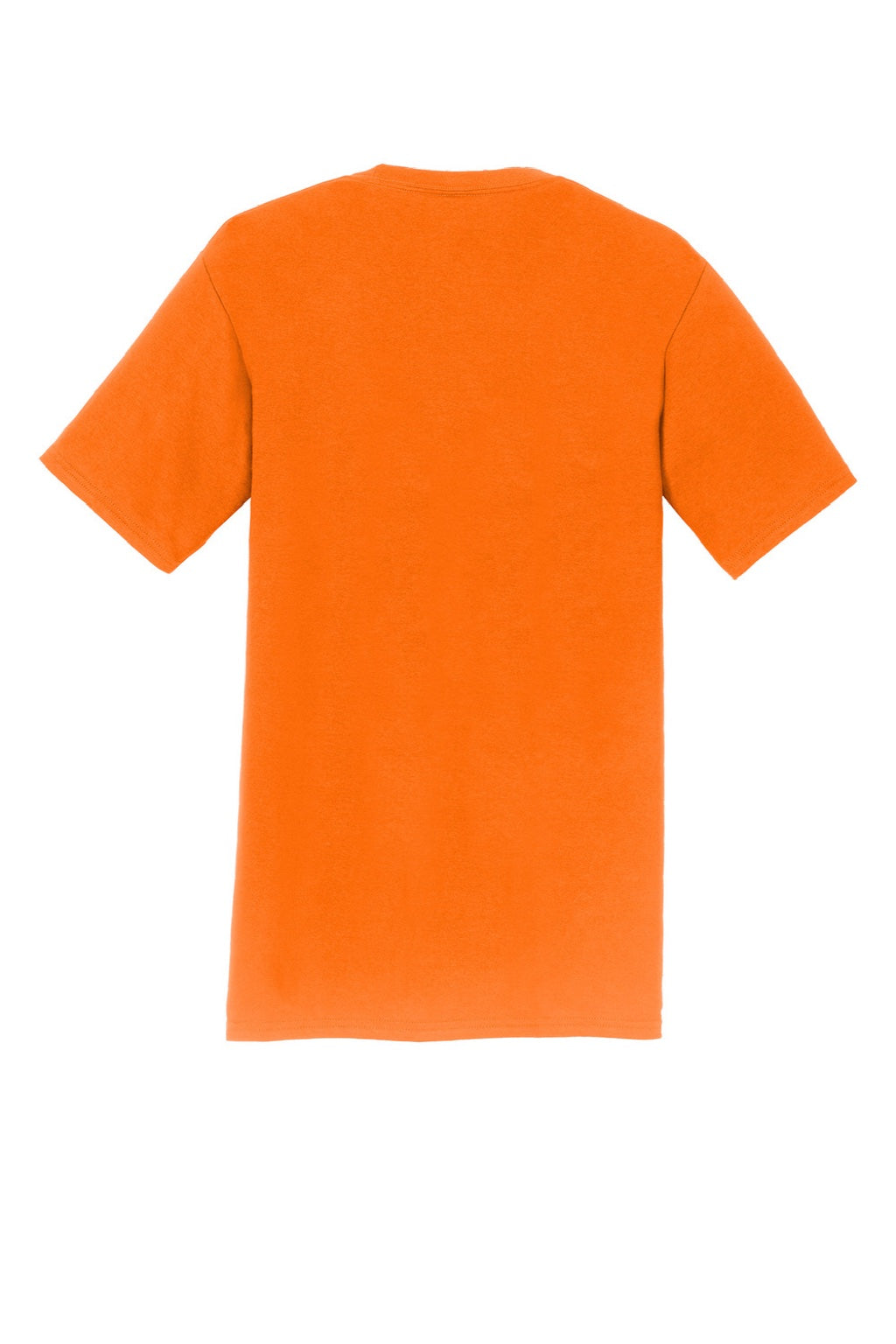 Port & Company PC450 Mens Fan Favorite Short Sleeve Crewneck T-Shirt Texas Orange Flat Back