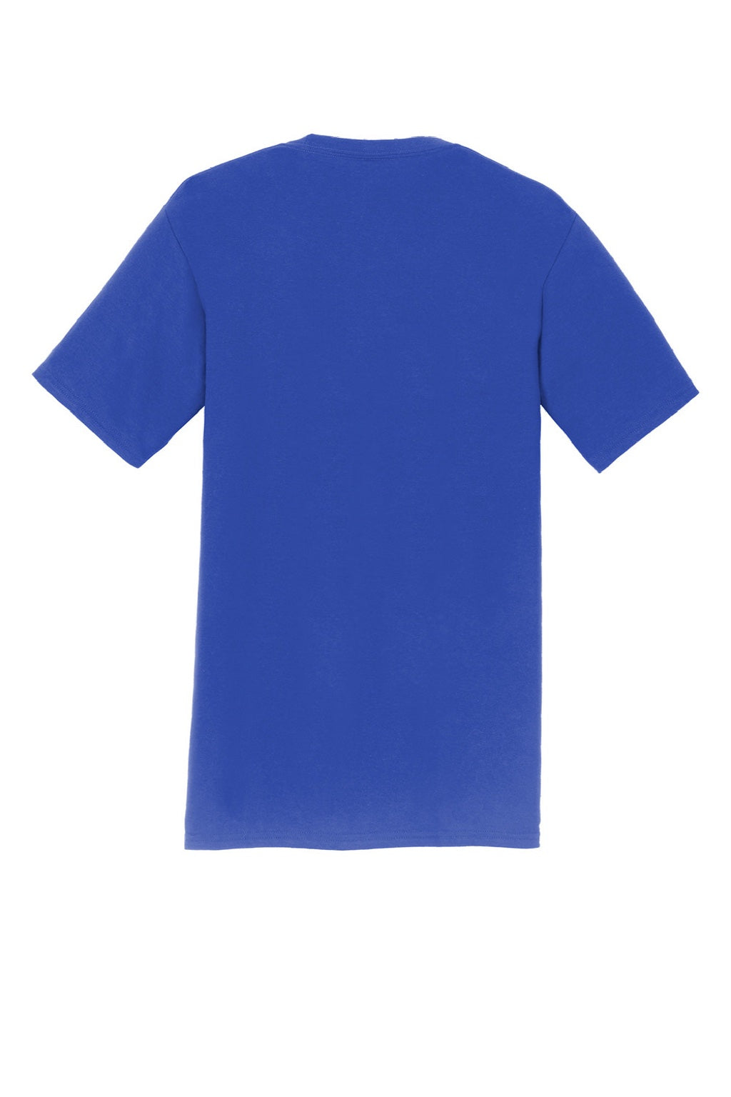 Port & Company PC450 Mens Fan Favorite Short Sleeve Crewneck T-Shirt True Royal Blue Flat Back